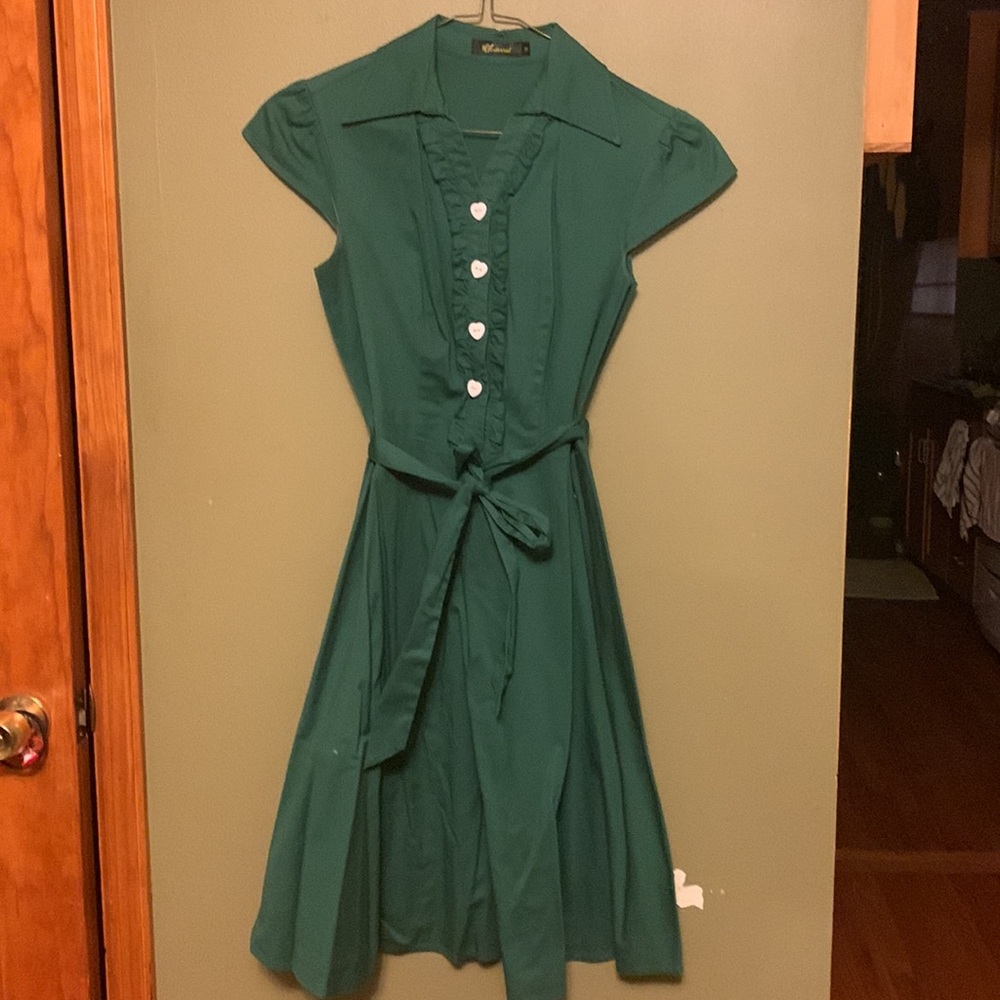 Hearts & Ruffle Dress